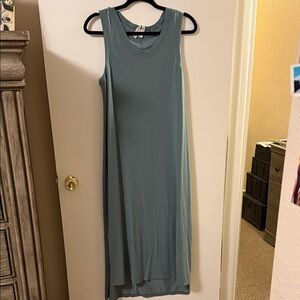 lululemon athletica Sleeveless Teal Maxi Dress